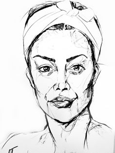 236x314 Irl No. 1 Ink Drawing By Somaramos