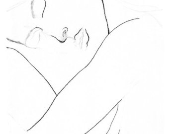 340x270 Charcoal Nude Etsy