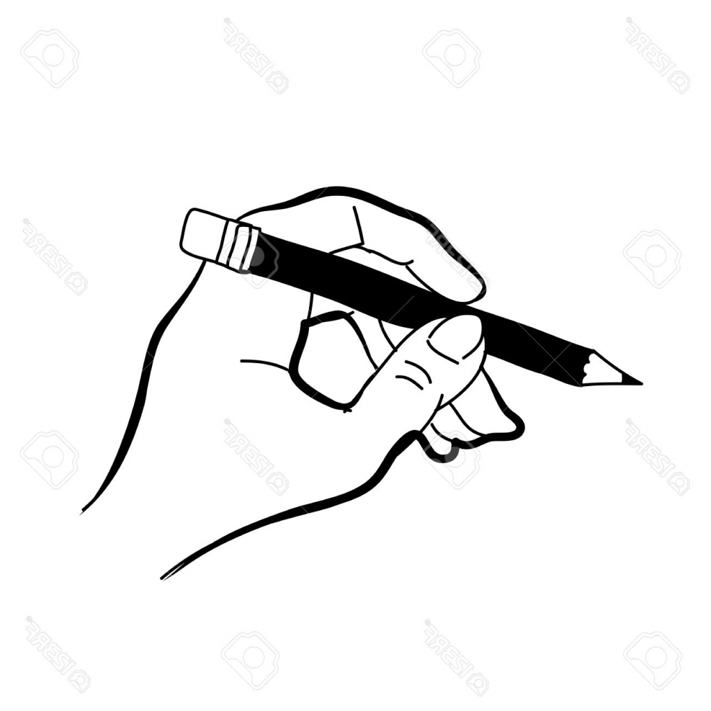 1024x1024 Pencil Sketches Of Hand Holding Pencils Pencil Sketches Of Hand
