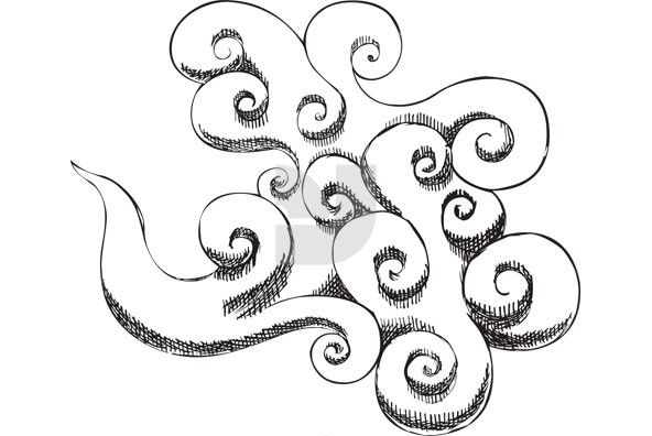 592x396 Gallery How To Draw Smoke Clouds,