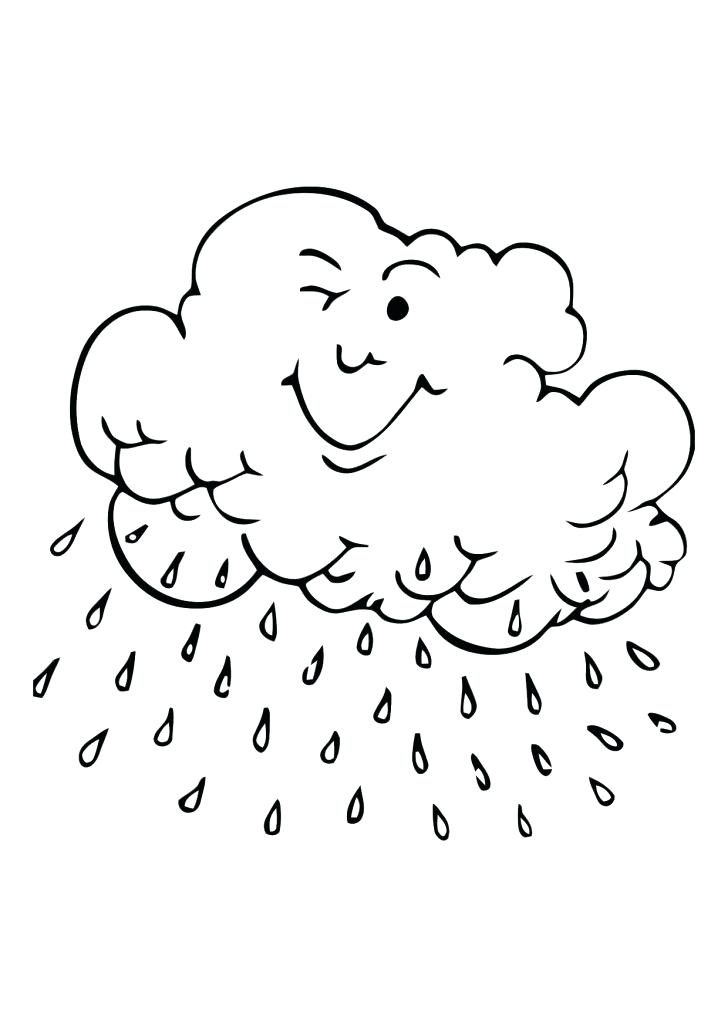 728x1027 Cloud Coloring Pages Plus Clouds Printabl On Drawn Lightning Storm