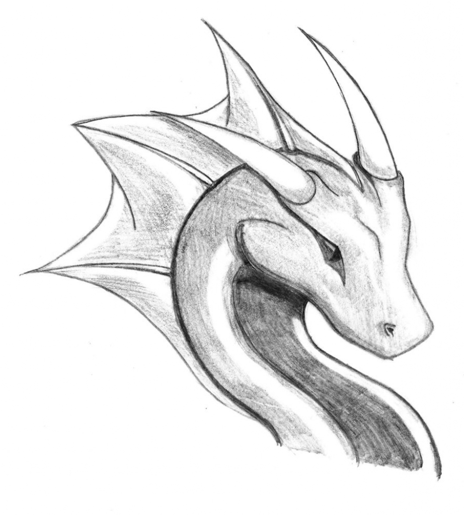 Pencil Drawing Dragons at GetDrawings Free download