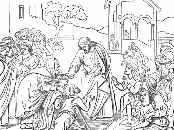 600x450 30 Magnificent Drawings Of Jesus