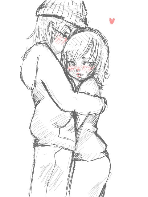 480x640 Drawn Kiss Cute Anime