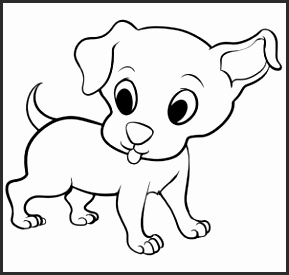 289x275 Easy Drawings Dogs Svatw New Dog Sketches Pencil Drawings