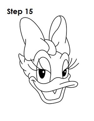 300x388 How To Draw Daisy Duck