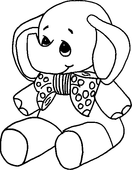 428x549 Toy Elephant Drawing Cute Elephant Drawings