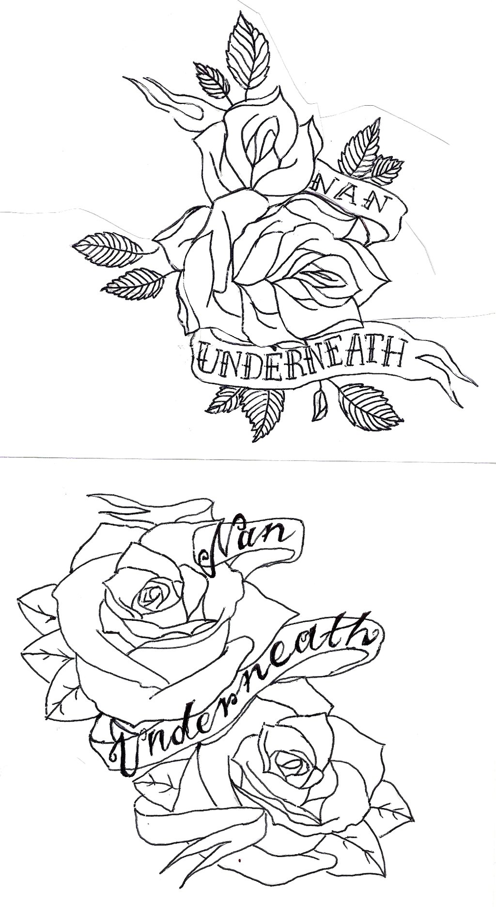 1024x1870 Pencil Sketches Of Hearts And Roses