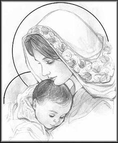 236x286 Printable Graphite Pencil Nativity Drawing Bibliographics