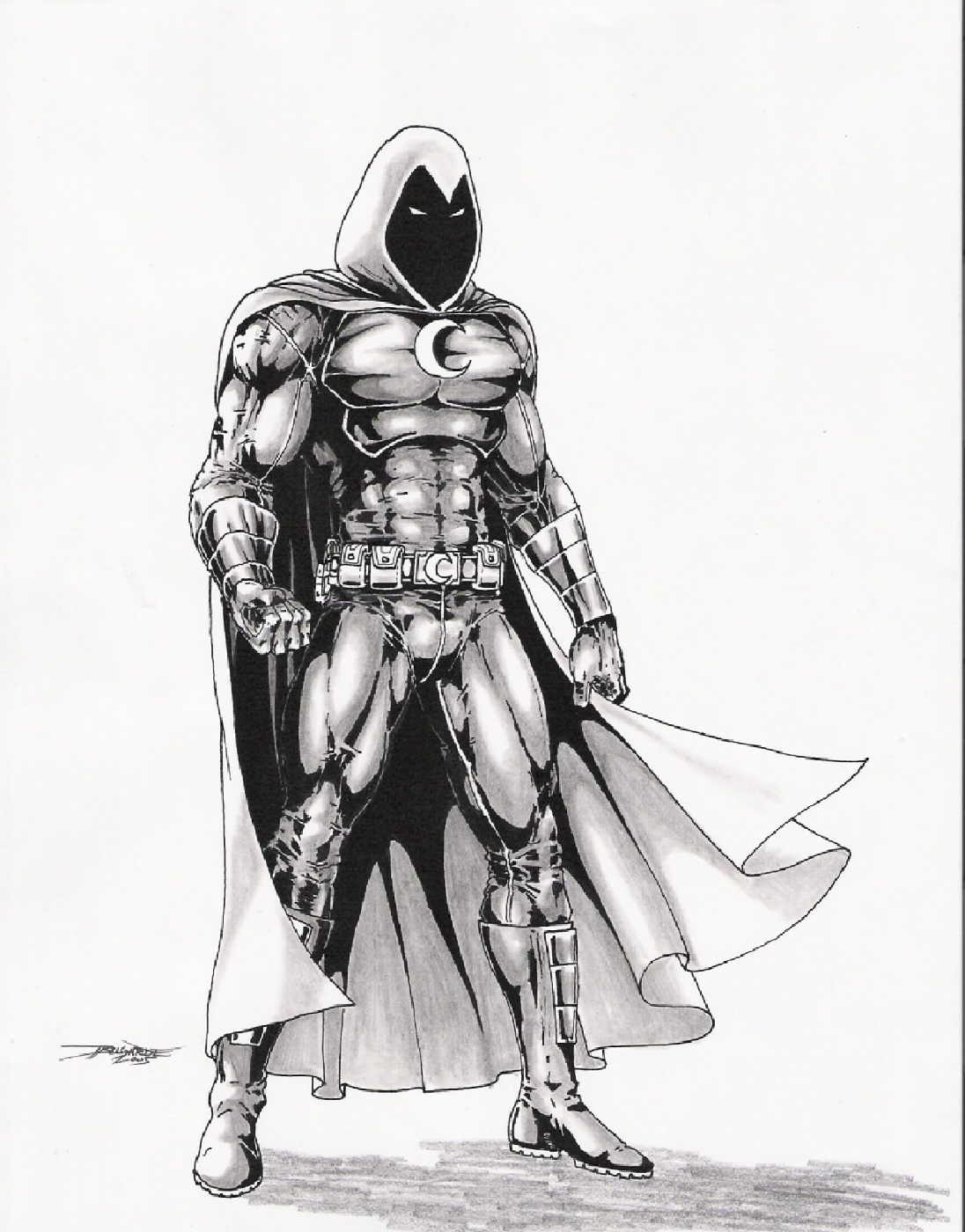 1096x1400 Ultimate Moonknight By Vassago