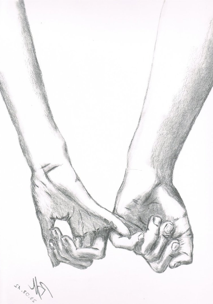 748x1067 Pencil Drawings Of People Holding Hands Pencil Drawing Of Hands