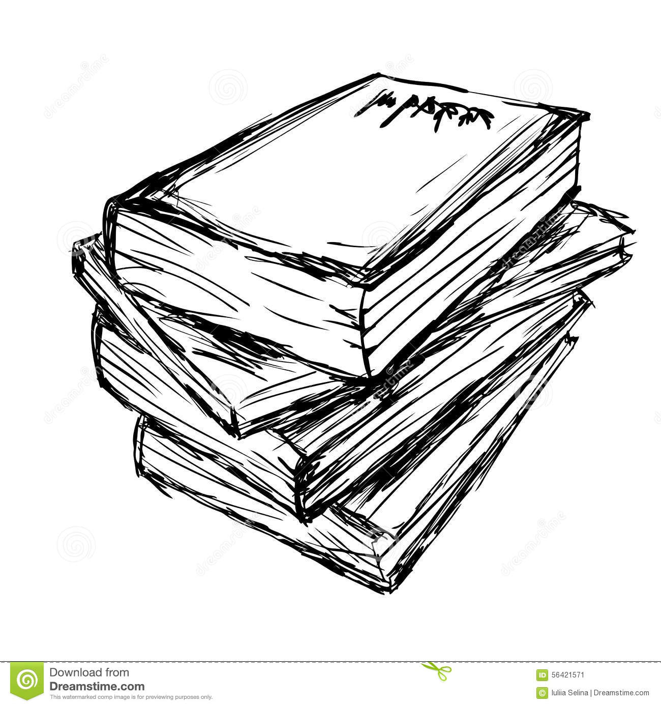 1300x1390 Stack Of Books Drawing Drawn Book Pile