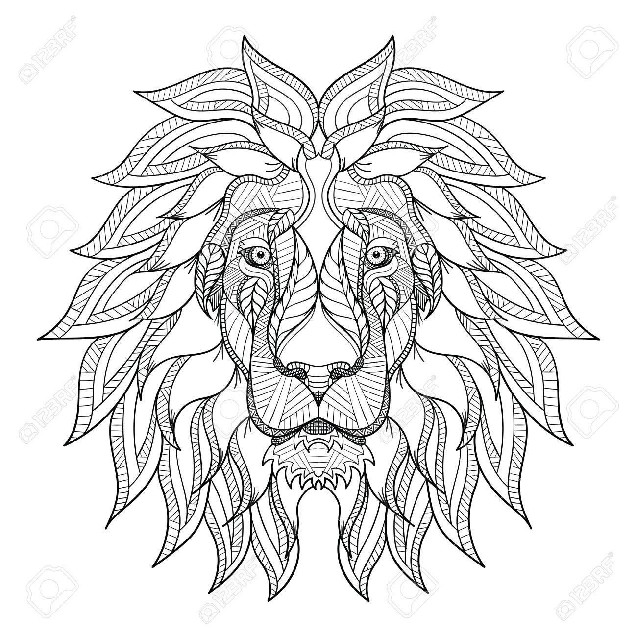 Pencil Lion Drawing at GetDrawings | Free download