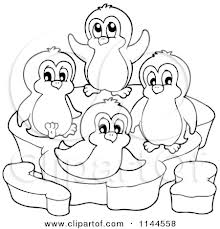 220x229 Cute Penguin Drawings