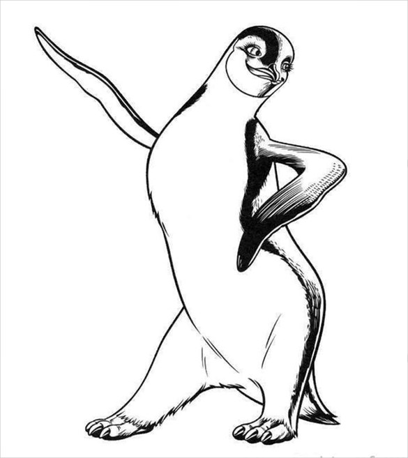 585x657 Penguin Template