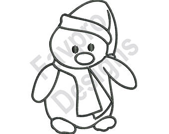 340x270 Penguin Outlines Etsy