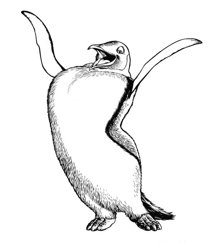 700x800 Kids N 8 Coloring Pages Of Happy Feet