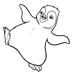 236x248 Coloring Page Happy Feet