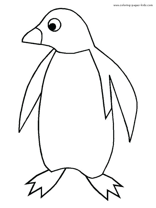 590x787 Penguin Coloring Pages Free Coloring Pages Of Penguins Penguin