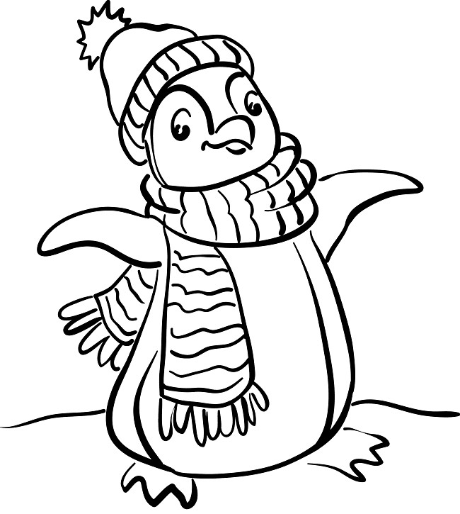 650x725 Penguins Coloring Pages To Cure Page Draw Printable Coloring