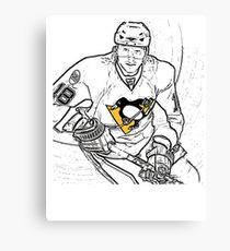 210x230 Pittsburgh Penguins Drawing Canvas Prints Redbubble