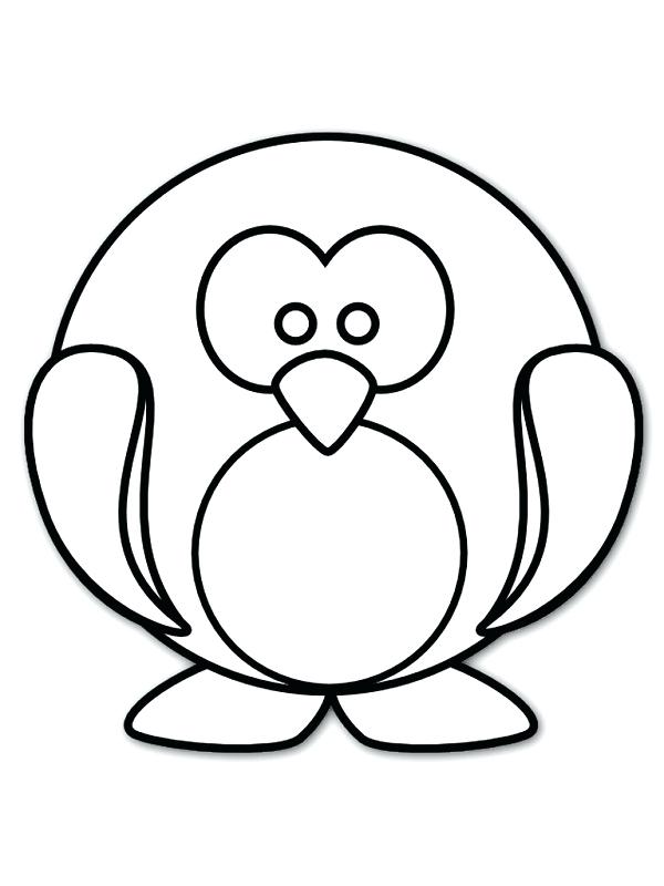 600x800 Awesome Amusing Cute Girly Coloring Pages Image Baby Penguin