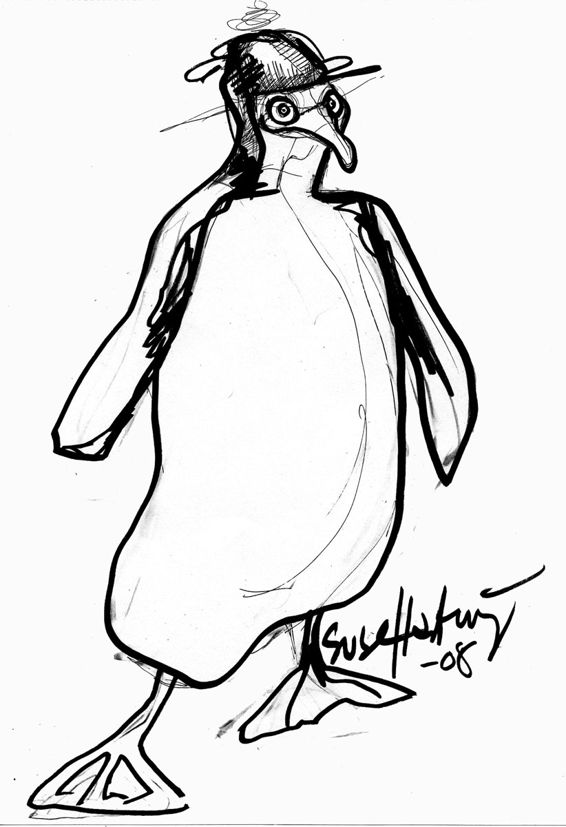 822x1200 Drawings And Sketches Of Penguins Suse Hartung