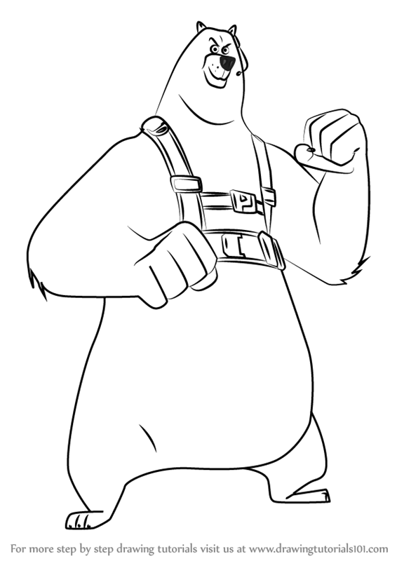 566x800 Learn How To Draw Corporal From The Penguins Of Madagascar (The