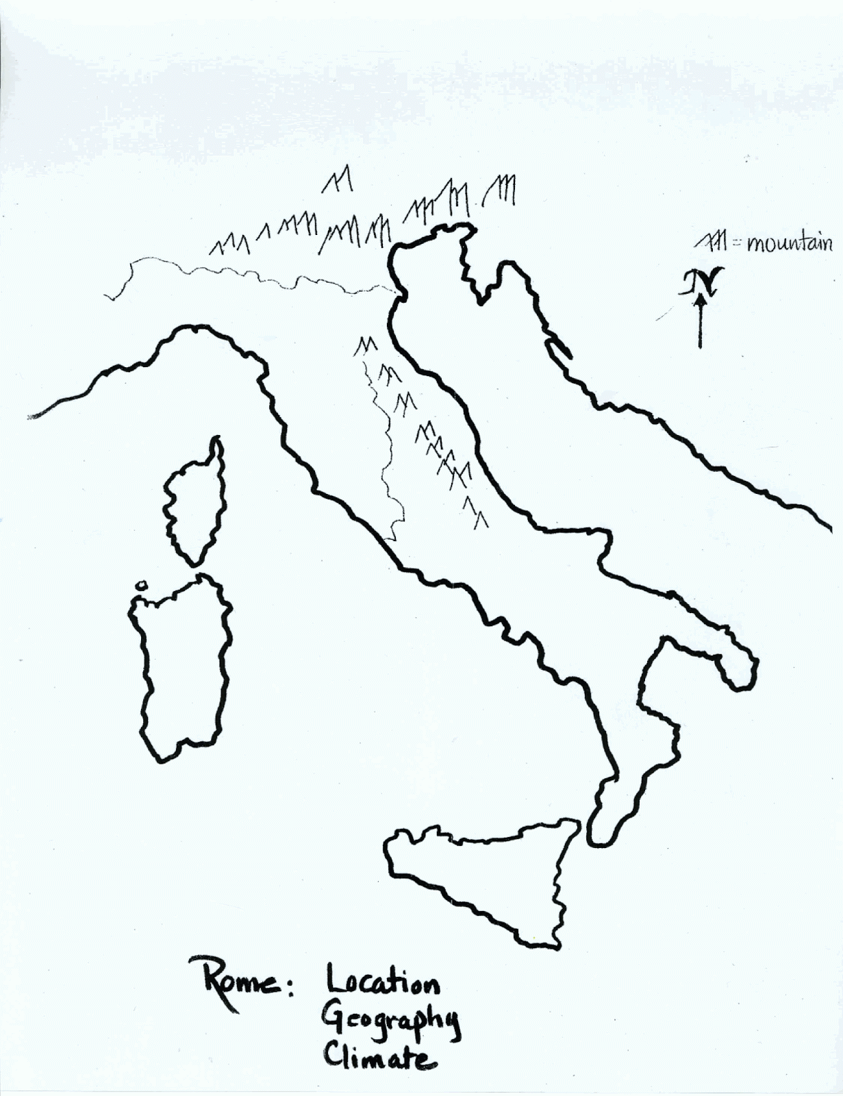 1231x1600 Ancient Rome Maps And Geography