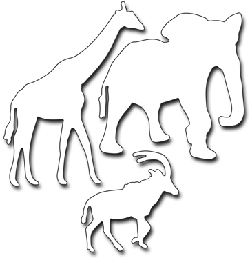 363x374 Safari Animals