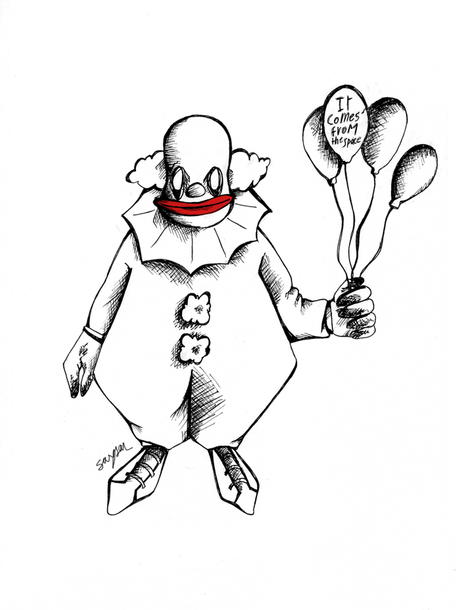 654x875 Pennywise The Dancing Clown By Suysen