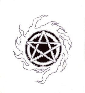 279x304 Pentacle Tattoo Design By Troublecat
