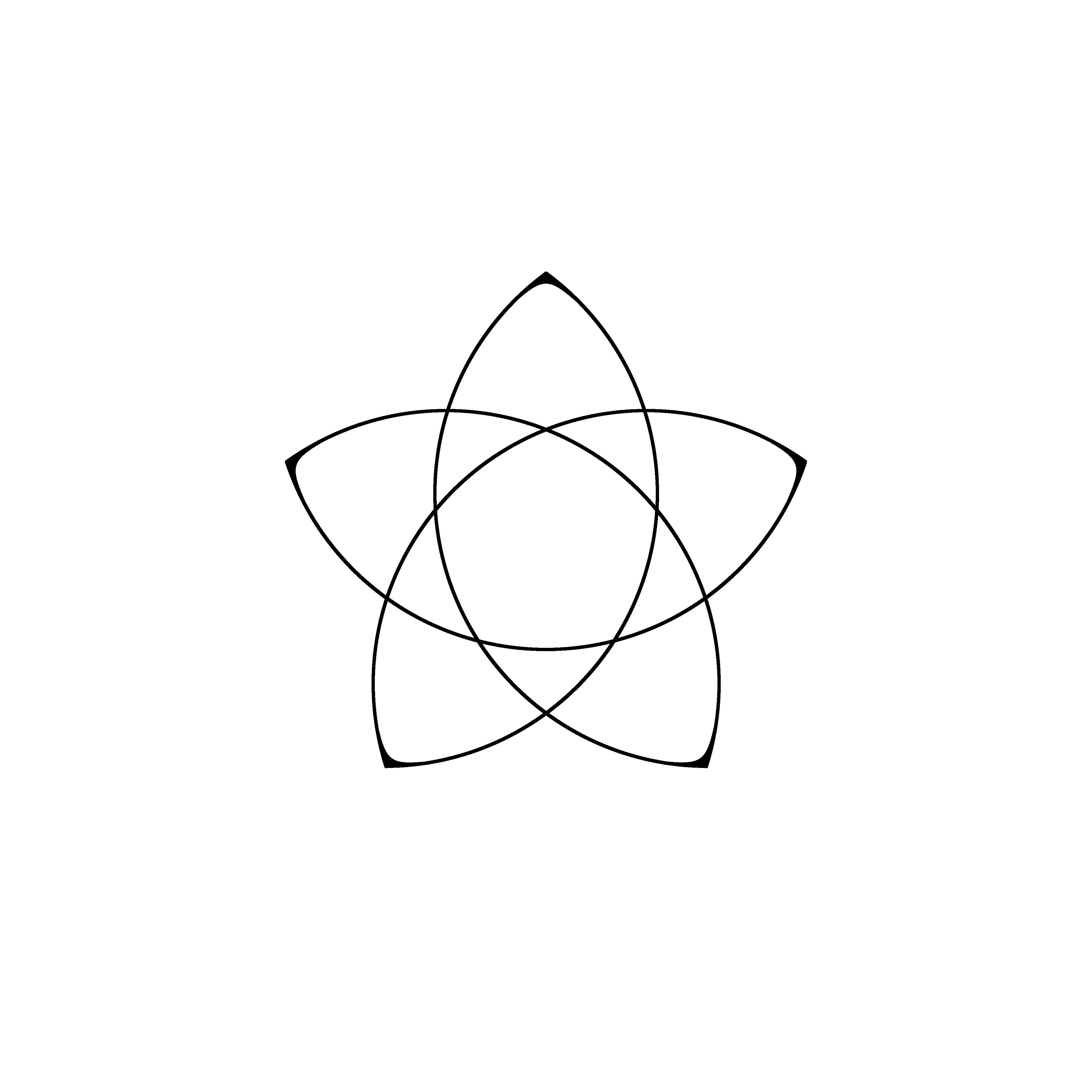 4000x4000 Pentagon Flower