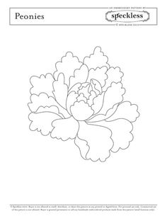 236x305 Drawn Peony Easy