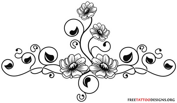 696x406 Flower Tattoos Floral, Lily, Lotus, Tropical, Sunflower Tattoo