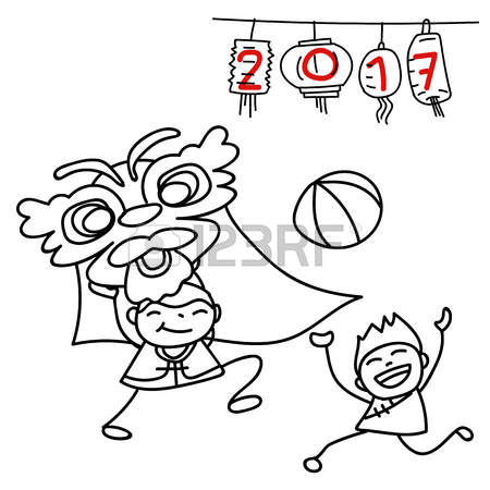 450x450 Set Of Hand Drawing Cartoon Character Chinese People And Kids