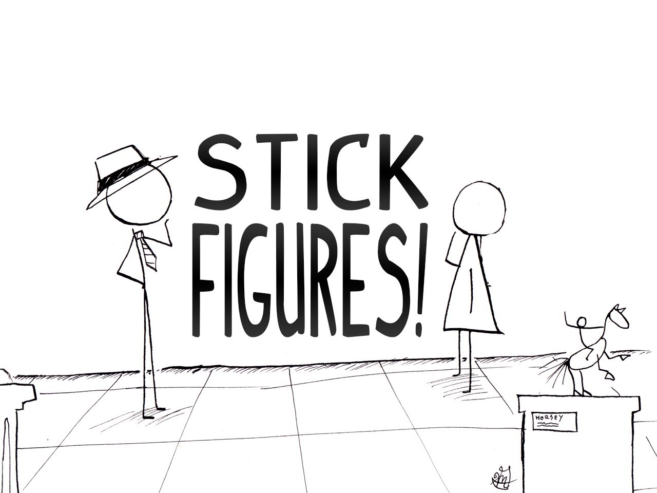 1280x960 Stick Figure Art