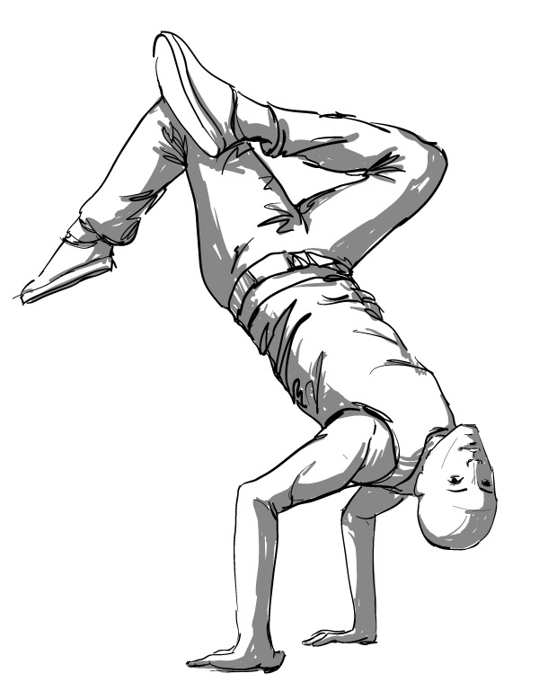 600x779 Dancing Figures Vector Free Vector 4vector