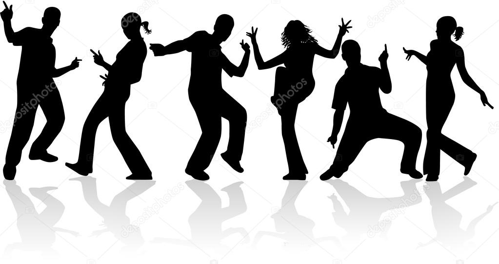 1023x541 Dancing People Stock Vector Pablonis