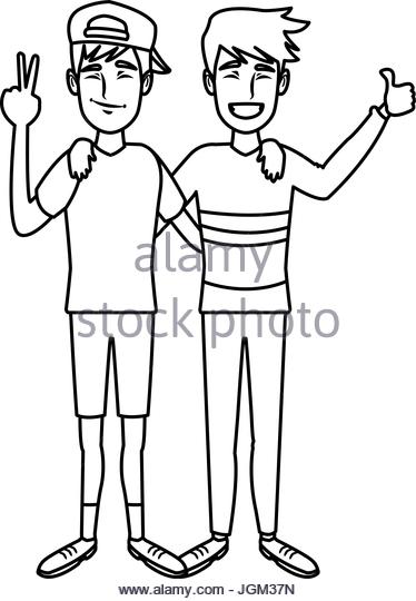 374x540 Friends Hugging Black And White Stock Photos Amp Images