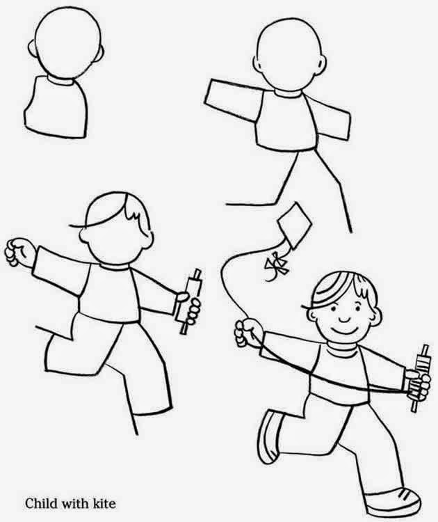 630x750 How To Draw People In Action. 7 Free Downloads. Art Education