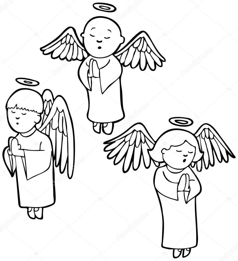 933x1023 Angels Praying