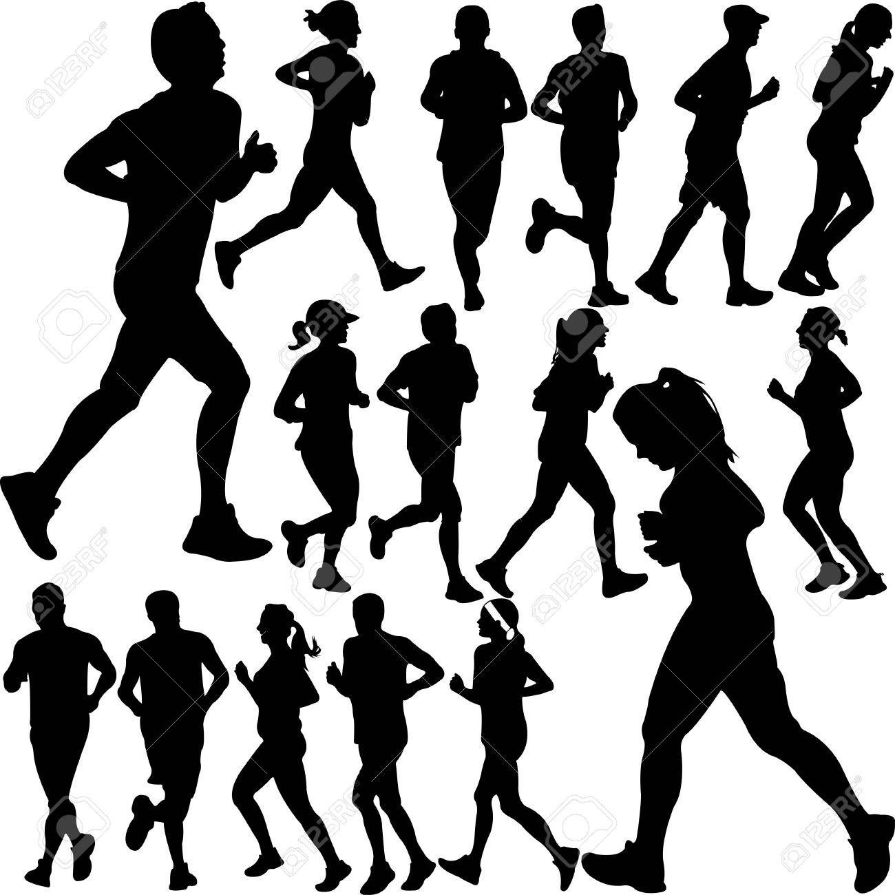 1300x1300 People Running Collection 1