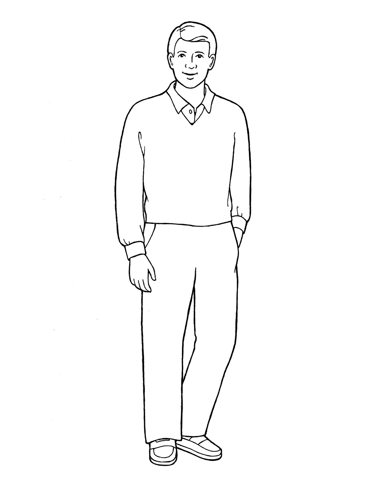 1200x1600 Father Standing