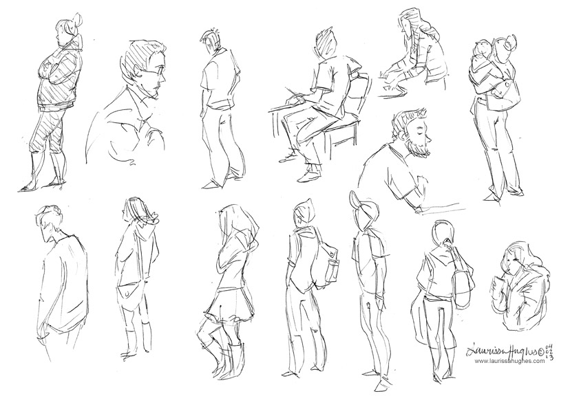 828x576 Gallery For Gt Sketched People Standing Art Inspirations