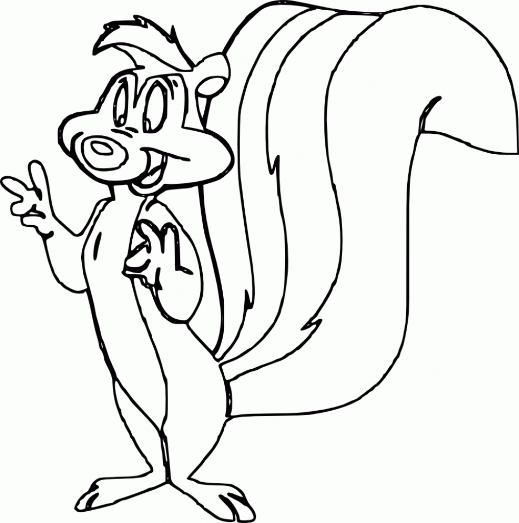 1016x1024 Pepe Le Pew Coloring Pages