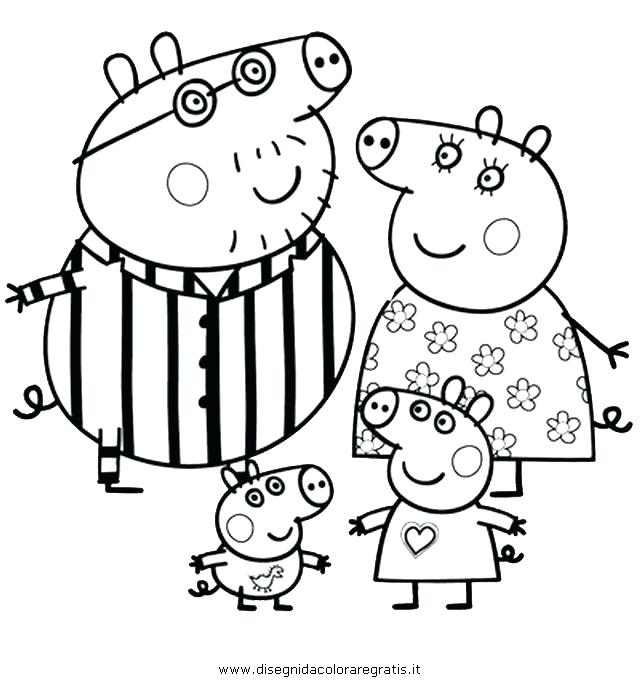 640x683 Peppa Pig Coloring Book Plus Coloring Page 64