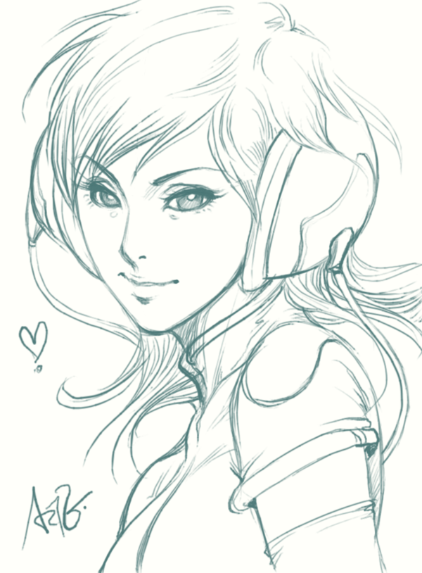 600x814 Pepper Muro By Artgerm