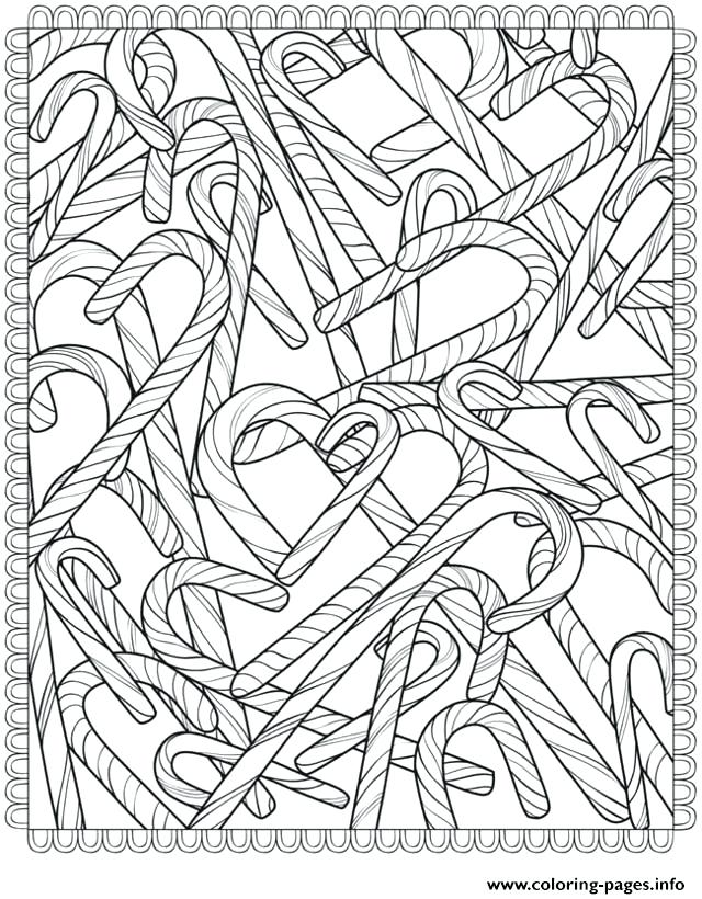 640x820 Simple Candy Cane Coloring Page Image Pages Peppermint Pa