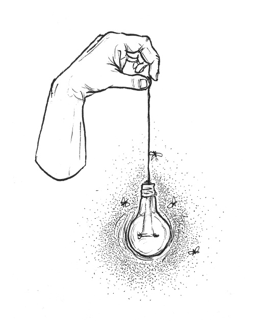 500x649 Bulb Drawing Tumblr